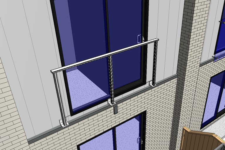 An example of a design interface within the BIM software.